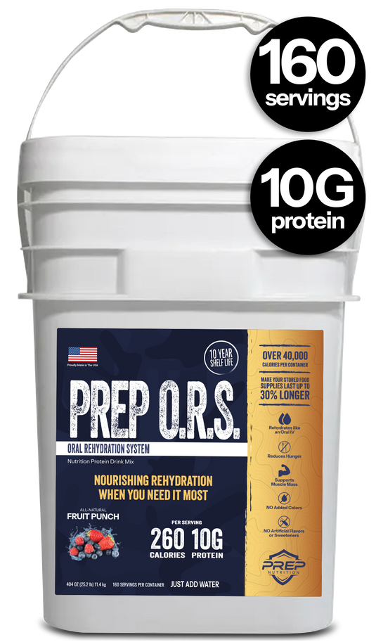 PREP O.R.S. Drink Mix - Fruit Punch - 160 Servings