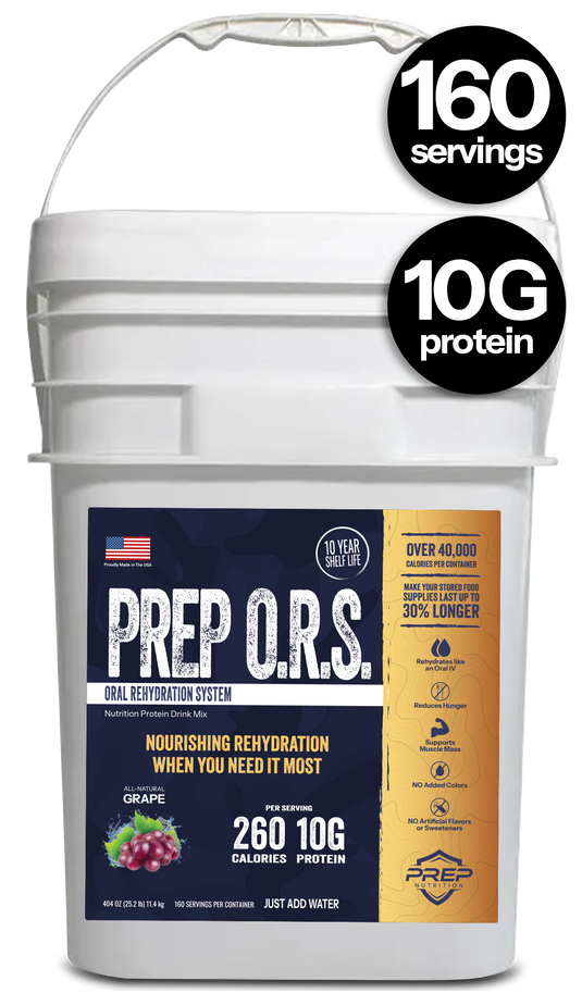 PREP O.R.S. Drink Mix - Grape - 160 Servings