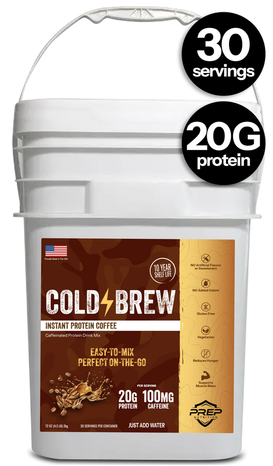 COLD BREW Protein Coffee Drink Mix - 30 Servings