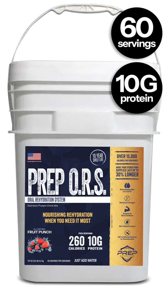 PREP O.R.S. Drink Mix - Fruit Punch - 60 Servings