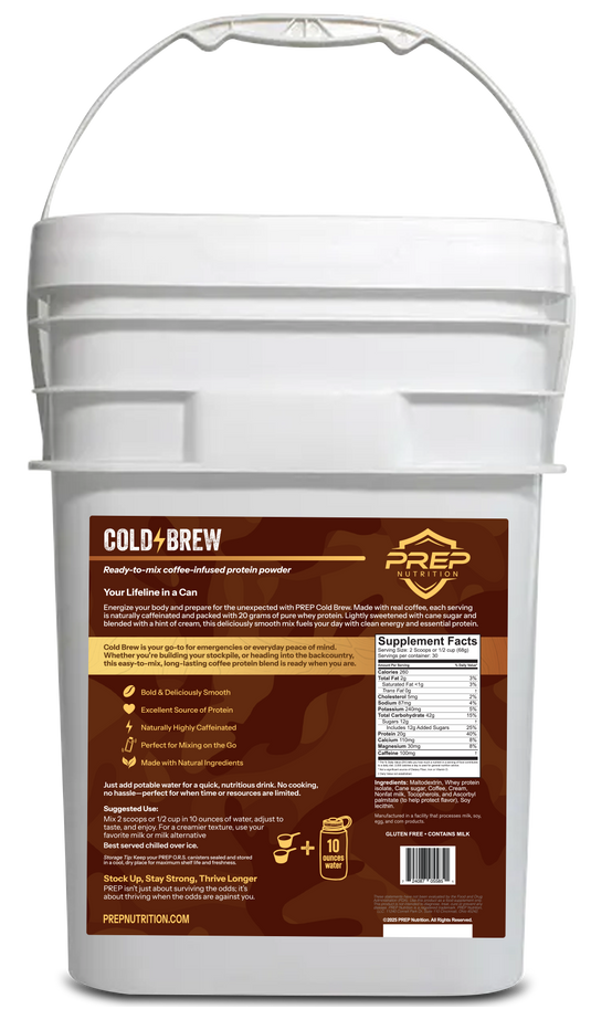COLD BREW Protein Coffee Drink Mix - 30 Servings