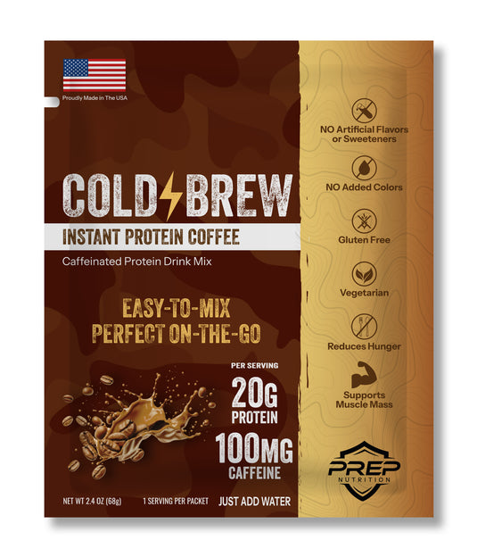 COLD BREW Protein Coffee Drink Mix - Single Serving