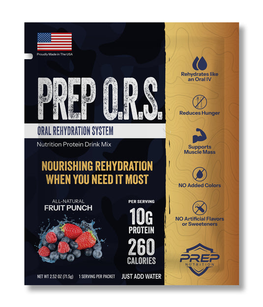 PREP O.R.S. Drink Mix - Fruit Punch - Single Serving