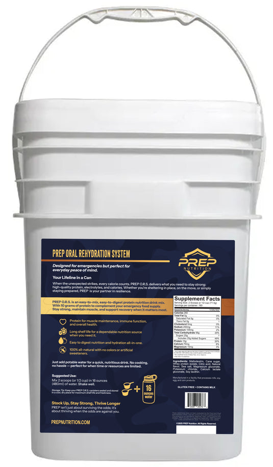 PREP O.R.S. Drink Mix - Grape - 160 Servings