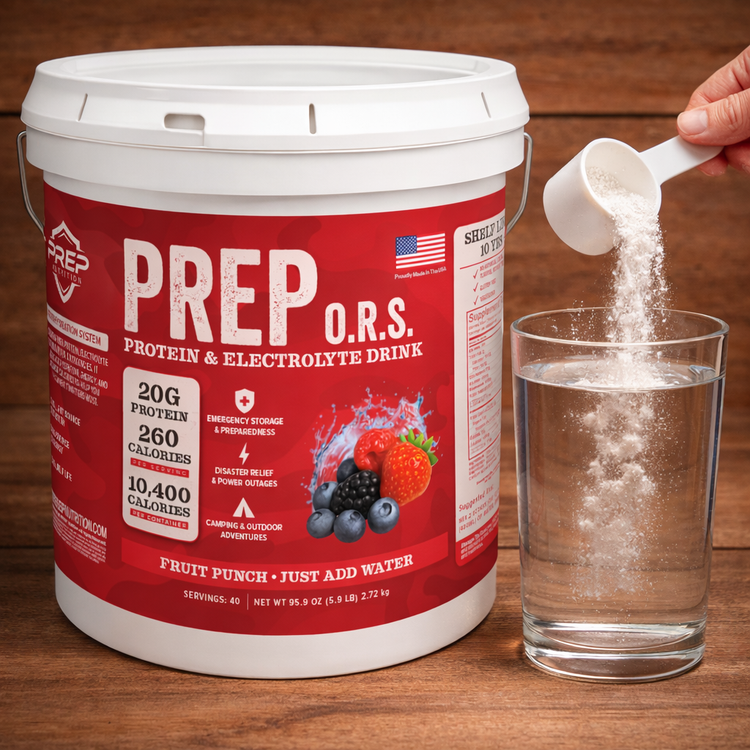Sample Daily Plan using PREP O.R.S. Protein & Electrolyte Drink