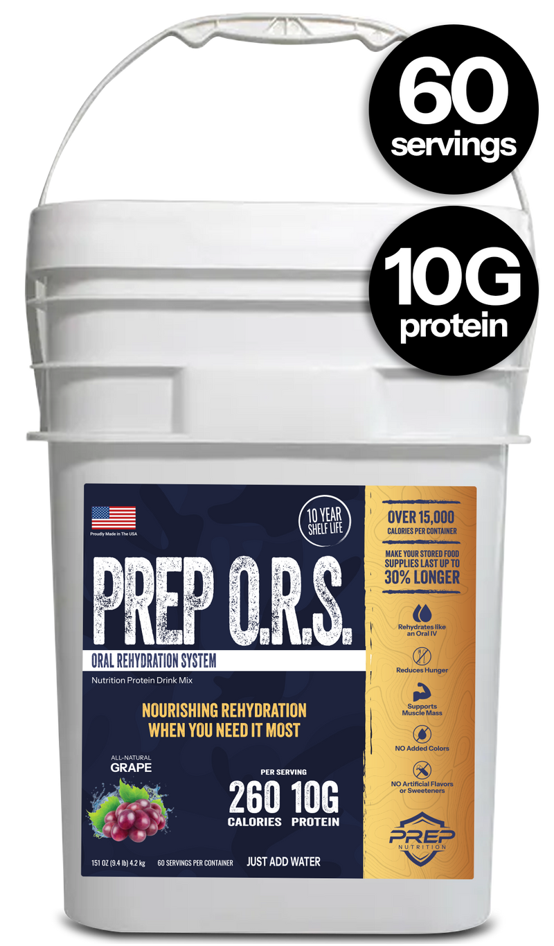 Load image into Gallery viewer, PREP O.R.S. Drink Mix - Grape - 60 Servings
