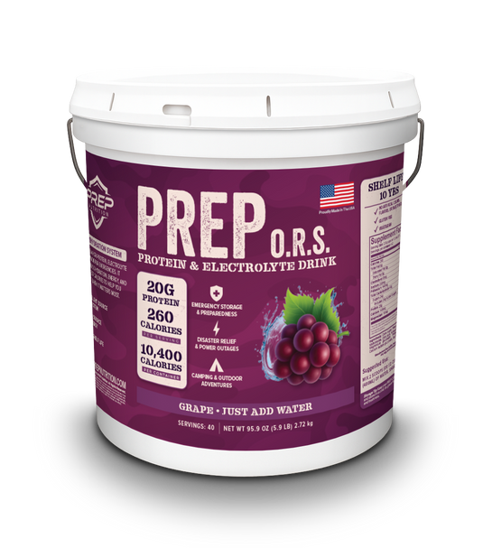PREP O.R.S. Drink Mix - Grape - 40 Servings
