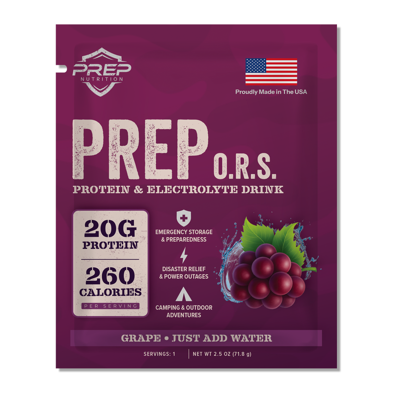 Load image into Gallery viewer, PREP O.R.S. Drink Mix - Grape - 3 Single Serving Pack
